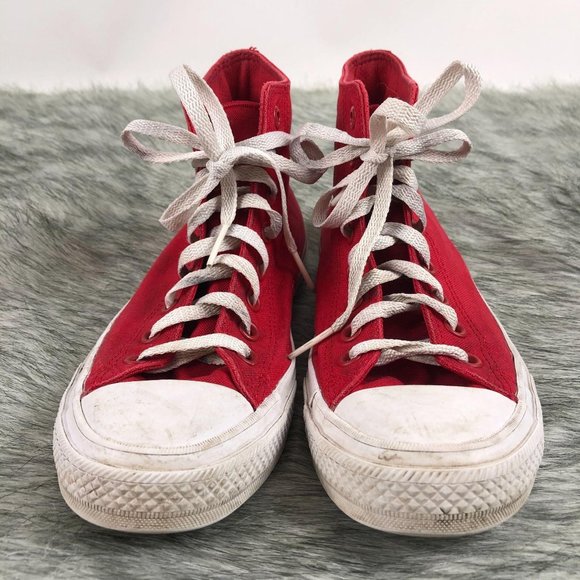 Converse Chuck Taylor All Star II Hi Red/White - Picture 7 of 14